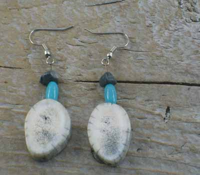 Deer Antler Earrings